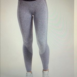 Charcoal/Dusty Pink Gymshark Flex Leggings